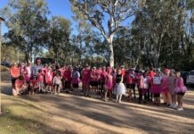 Pics: Miles raises over $150 for McGrath in Pink Parkrun