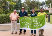 Chinchilla park earns international award for sixth year in a row