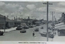Walking back down the lane