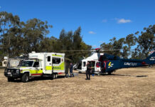 LifeFlight airlifts man after motorbike crash