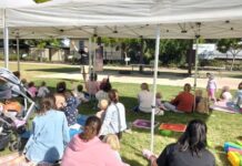 Mr Yipadee at Western Downs Library