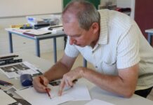 PICS: Students brush up on art