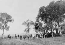 Sports Day at Squaretop, Kaimkillenbun, 1927
