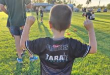 Tara Wind Farm sponsored the local footy club