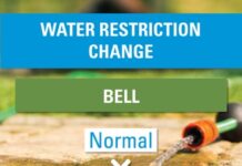 Bell Township is under a Conserve Water restriction