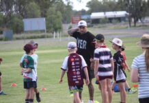 Kicking with a legend