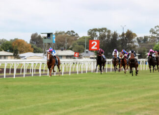 Weather can’t dampen spirits spirits at Dalby Rugby Races