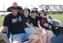 Spotted at the speedway