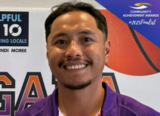 Nonol shooting hoops and breaking barriers