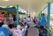 Remembrance Day service at Taralga retirement village