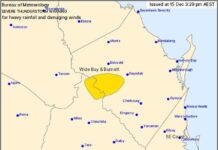 Severe thunder storm warning