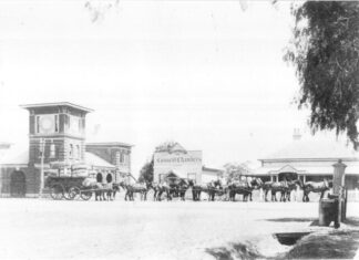 Dalby post office through the lens in time