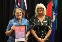 Carol named local achiever for Bunya Mountains