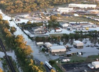 Floods over the Western Downs