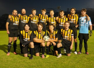 First win for soccer seniors