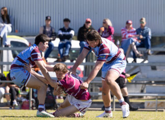 Boars beat Diehards in a thriller