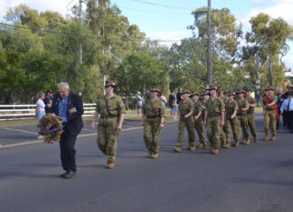 Anzac day services across the region