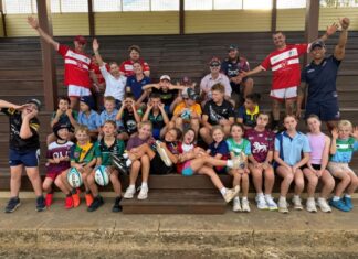 Caslick inspires Rugby stars of tomorrow