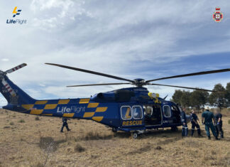 Motorbike rider airlifted after crash near Dalby